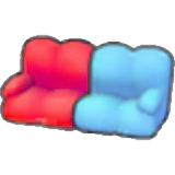 Pop art sofa