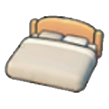 Plain bed