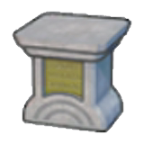 Mysterious pedestal