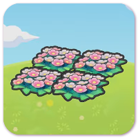 Pretty flower bed