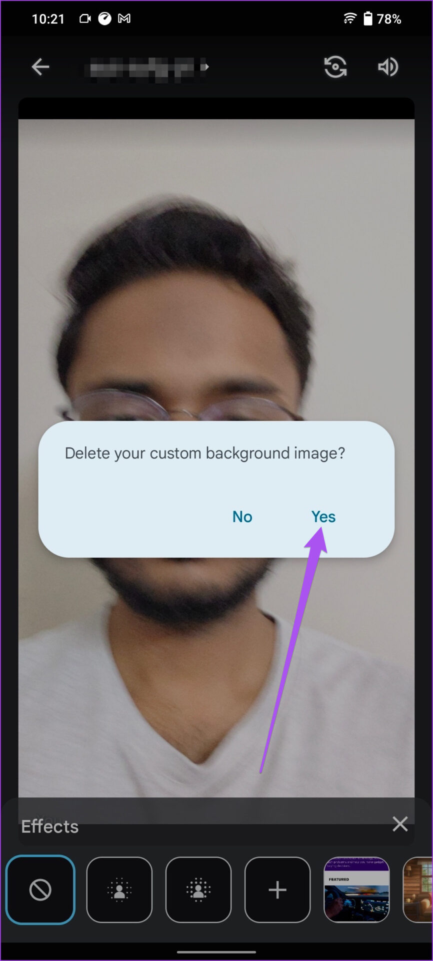How to Put a Background in Google Meet Using Your Phone illustration 33