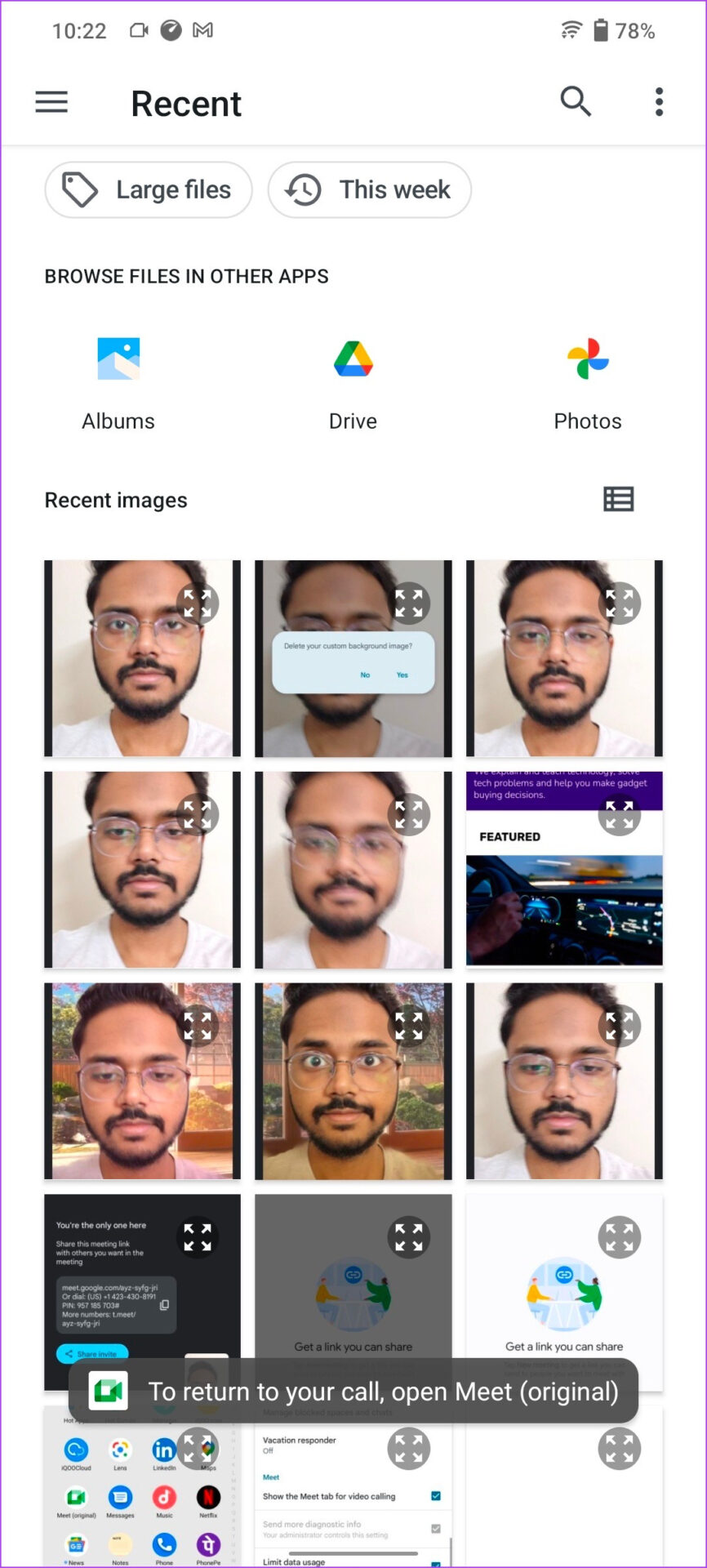 How to Put a Background in Google Meet Using Your Phone illustration 24