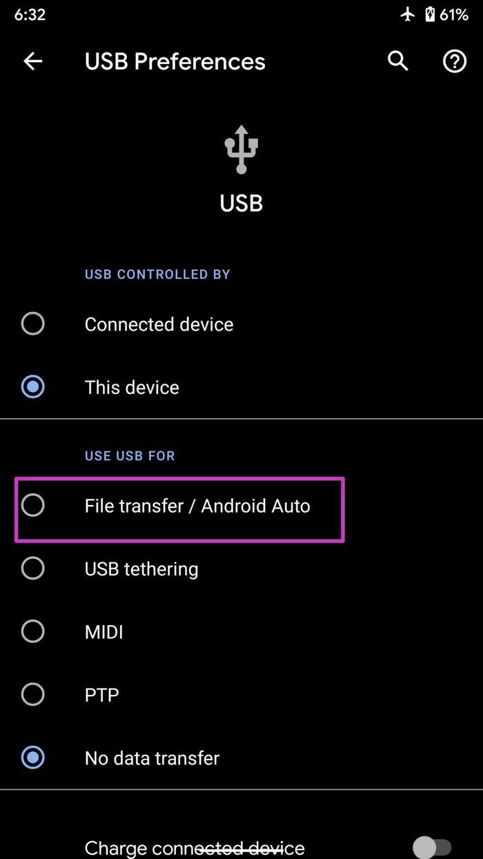4 Ways to Fix Android Phone Not Connecting to PC illustration 12