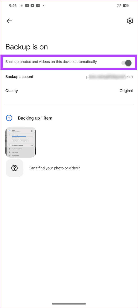 How to Fix Google Photos Not Backing up on iPhone and Android illustration 17