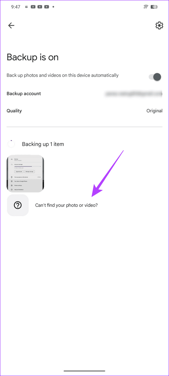 How to Fix Google Photos Not Backing up on iPhone and Android illustration 23