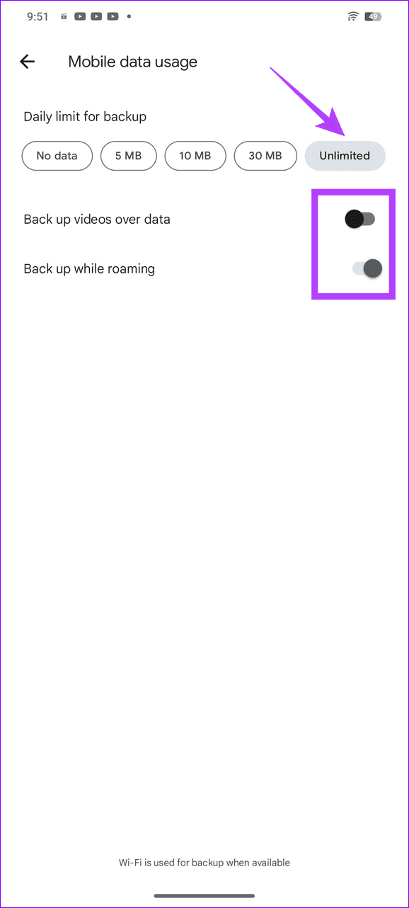 How to Fix Google Photos Not Backing up on iPhone and Android illustration 36