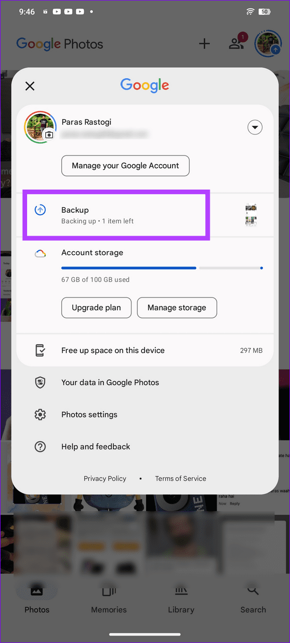 How to Fix Google Photos Not Backing up on iPhone and Android illustration 16