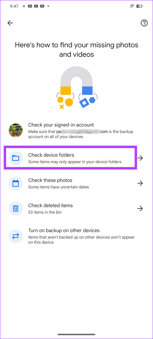 How to Fix Google Photos Not Backing up on iPhone and Android illustration 24