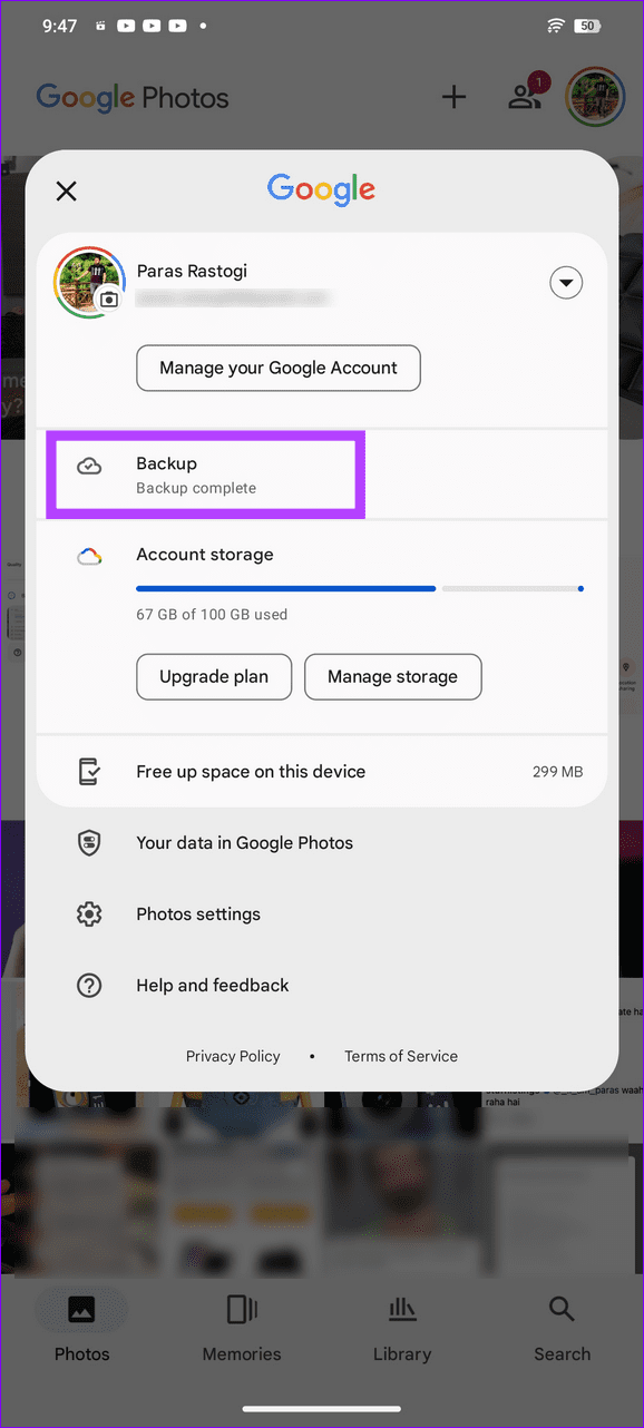 How to Fix Google Photos Not Backing up on iPhone and Android illustration 22