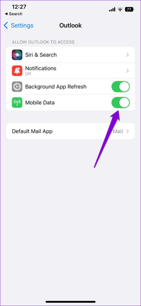 7 Ways to Fix Outlook App Not Syncing Emails on Android and iPhone illustration 13