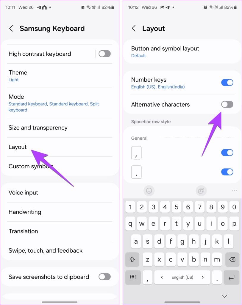 How to Remove Symbols or Icons From Samsung Keyboard illustration 7