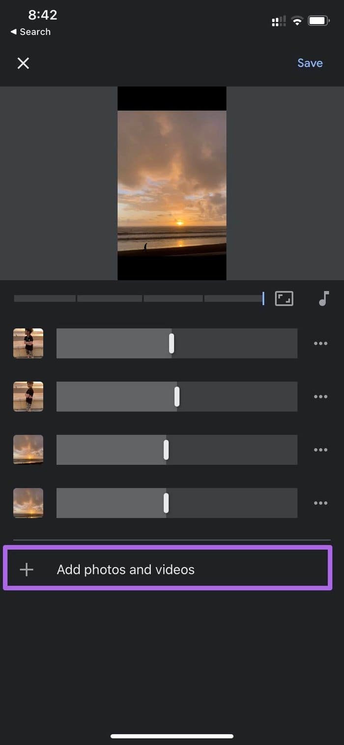How to Make a Video With Multiple Pictures in Google Photos illustration 29