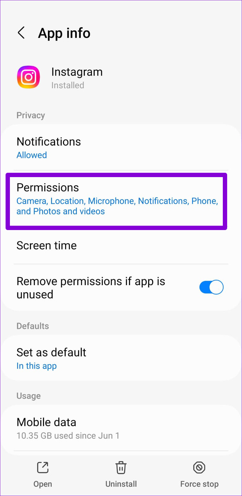 5 Ways to Fix Instagram Calls Not Ringing or Working illustration 15