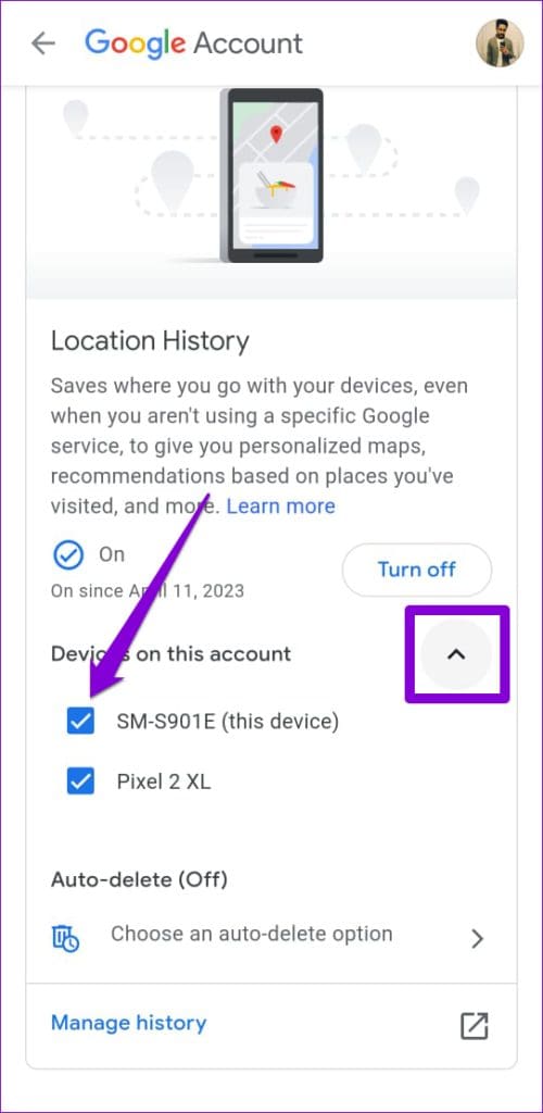 5 Fixes for Google Maps Timeline Not Working on Android and iPhone illustration 32
