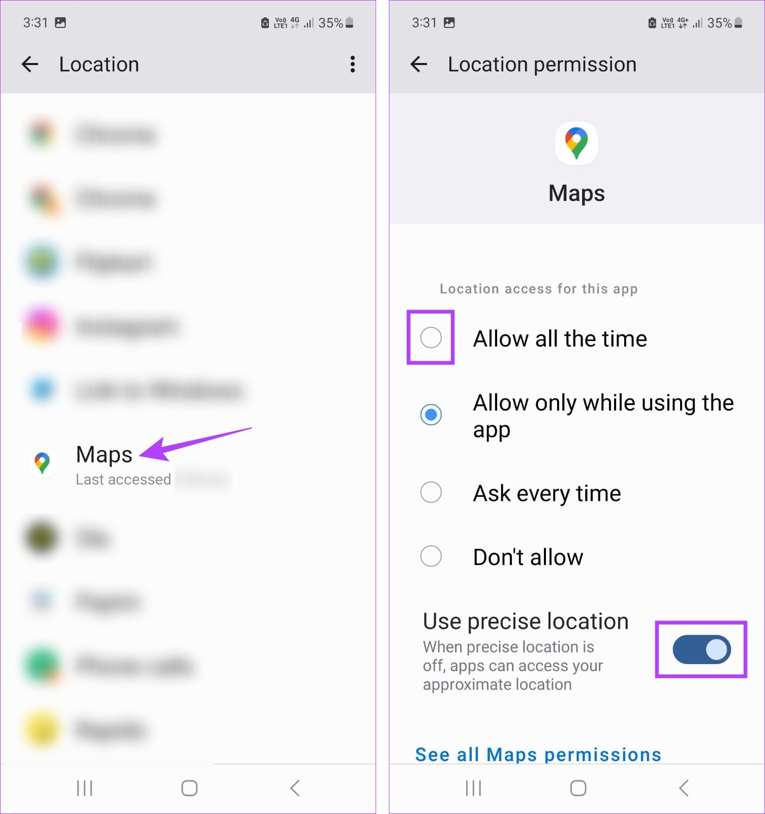 4 Ways to Fix Google Maps Not Working On Android illustration 13