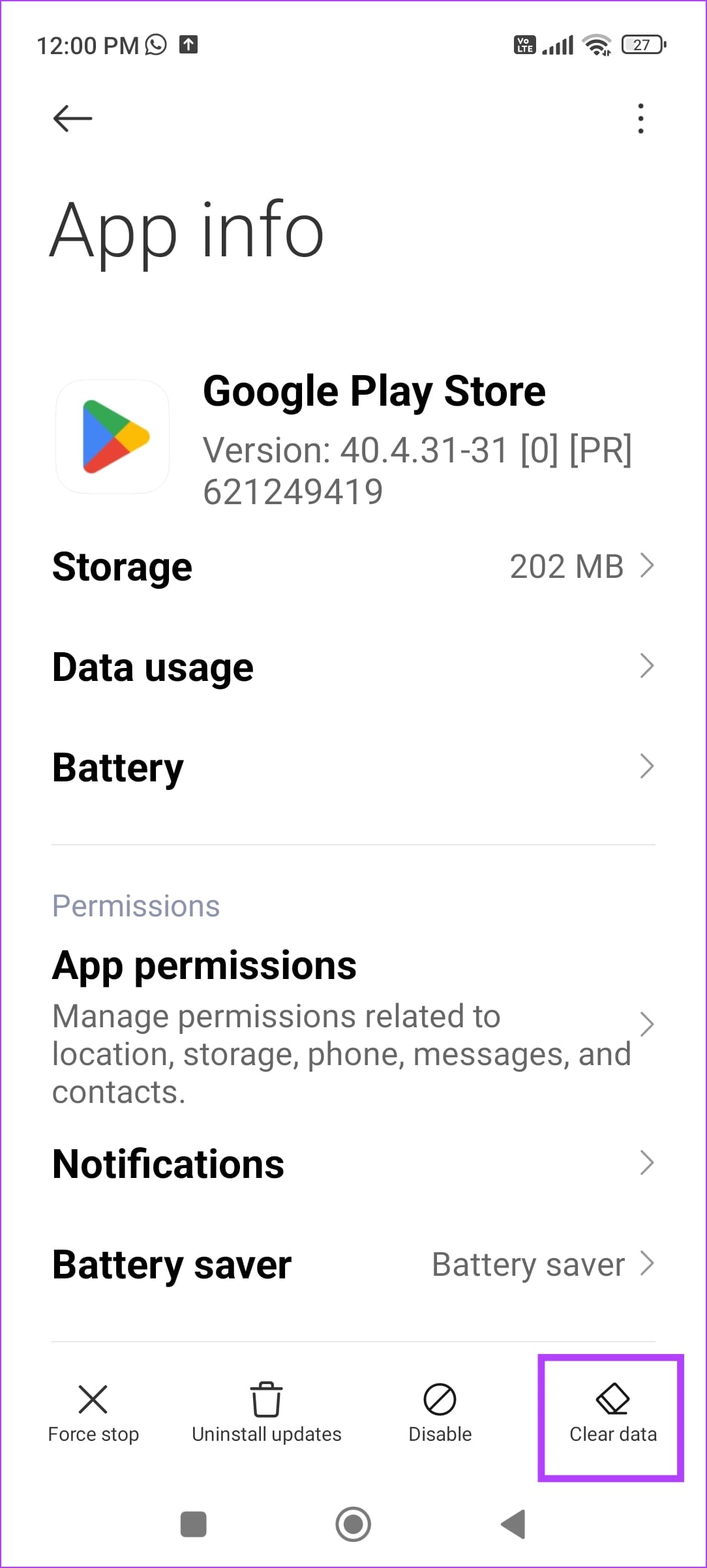 6 Ways to Fix ‘Something Went Wrong’ Error in Play Store illustration 29