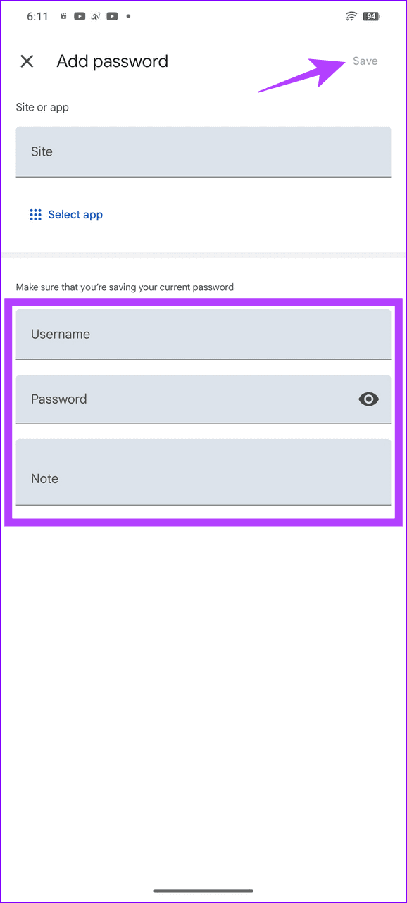 3 Ways to Manually Add New Passwords to Google Password Manager illustration 15