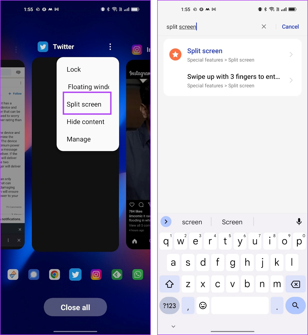 2 Ways to Fix Split Screen Not Working on Android Devices illustration 13