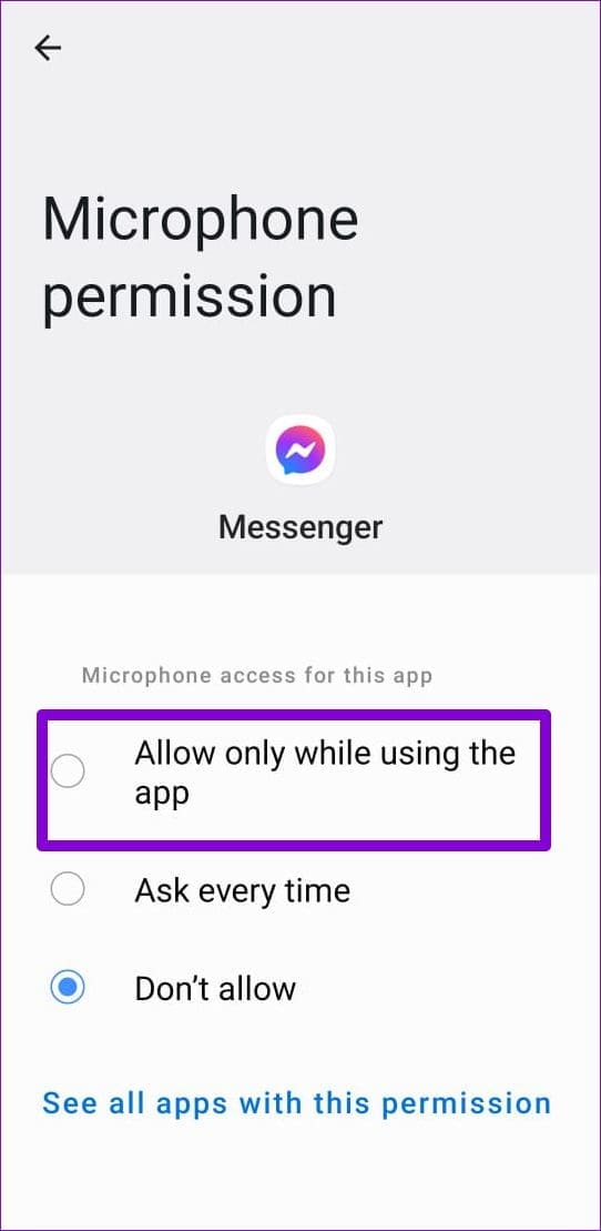 4 Ways to Fix Facebook Messenger Voice Messages Not Working illustration 17