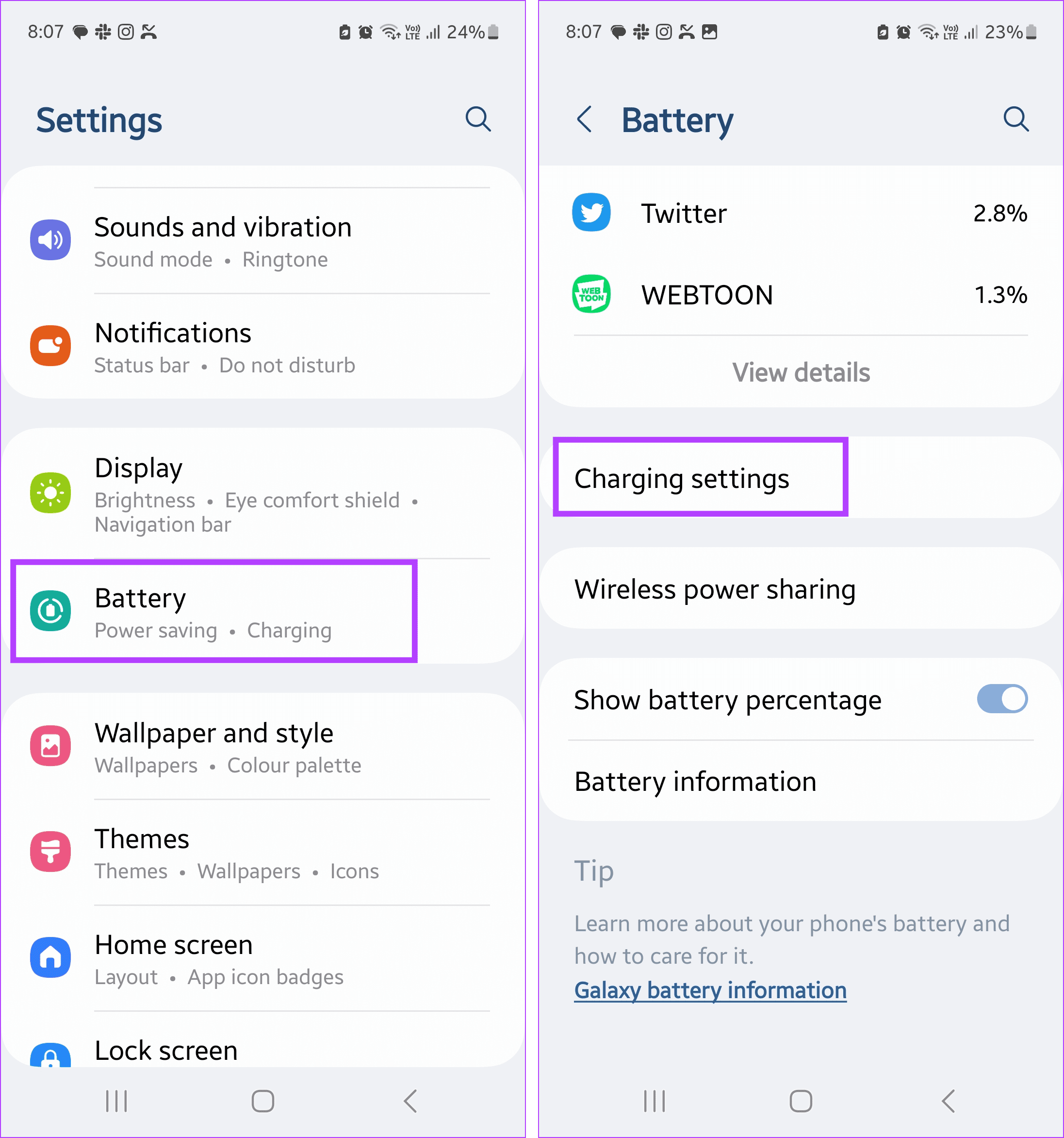 10 Ways to Fix Moisture Detected in Charging Port Error on Samsung Galaxy Phones illustration 25