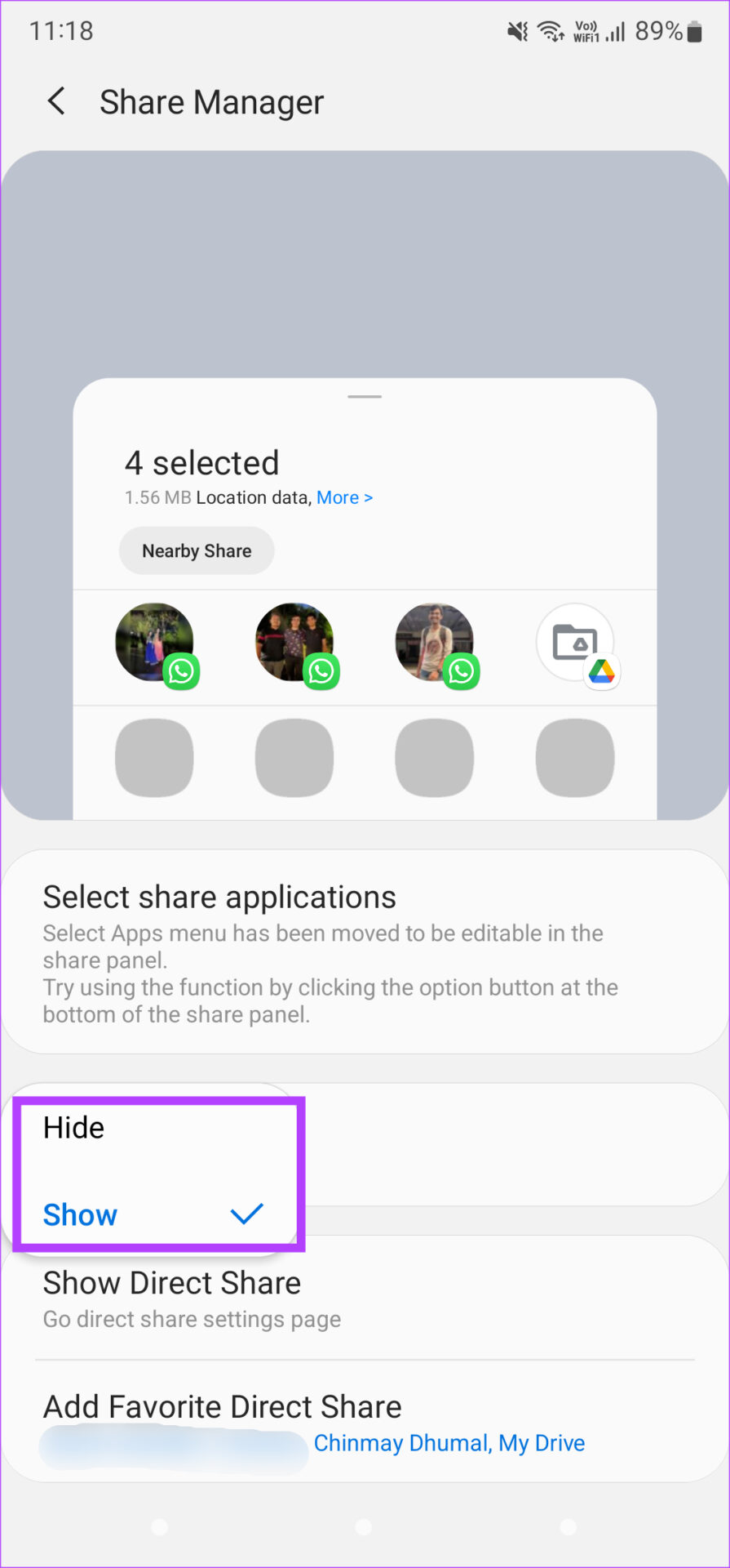 How to Customize Share Menu on Samsung Galaxy Phones illustration 41