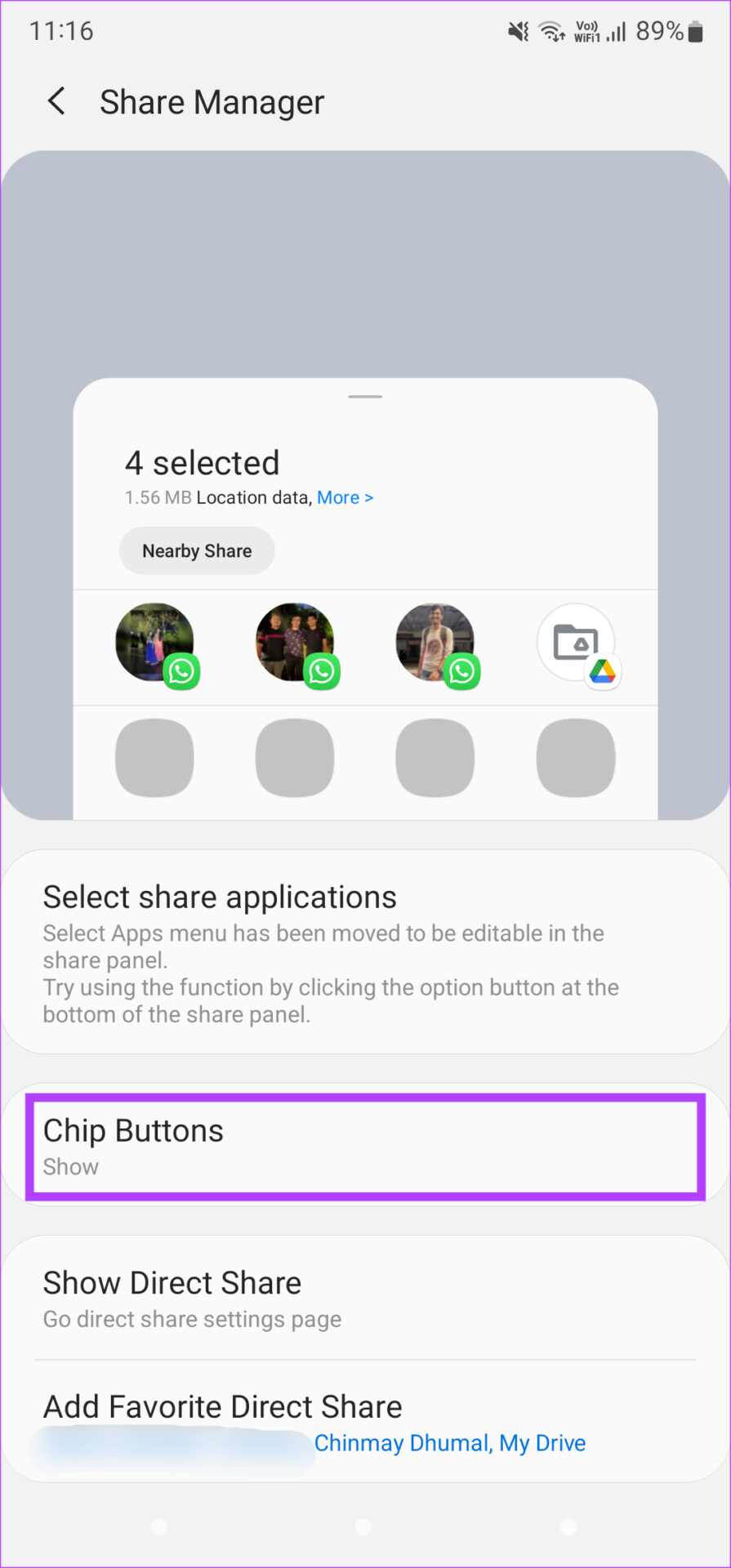 How to Customize Share Menu on Samsung Galaxy Phones illustration 40
