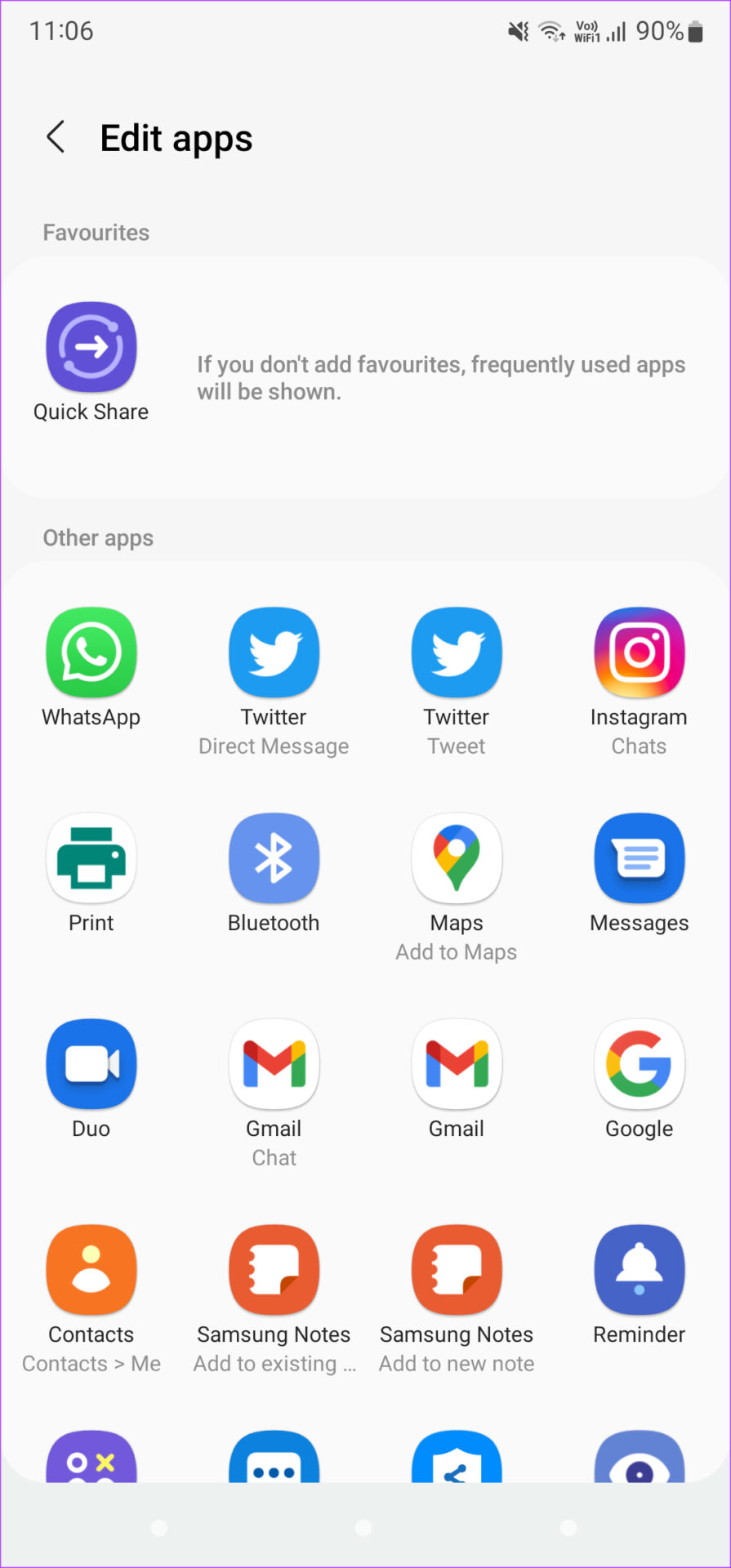 How to Customize Share Menu on Samsung Galaxy Phones illustration 22