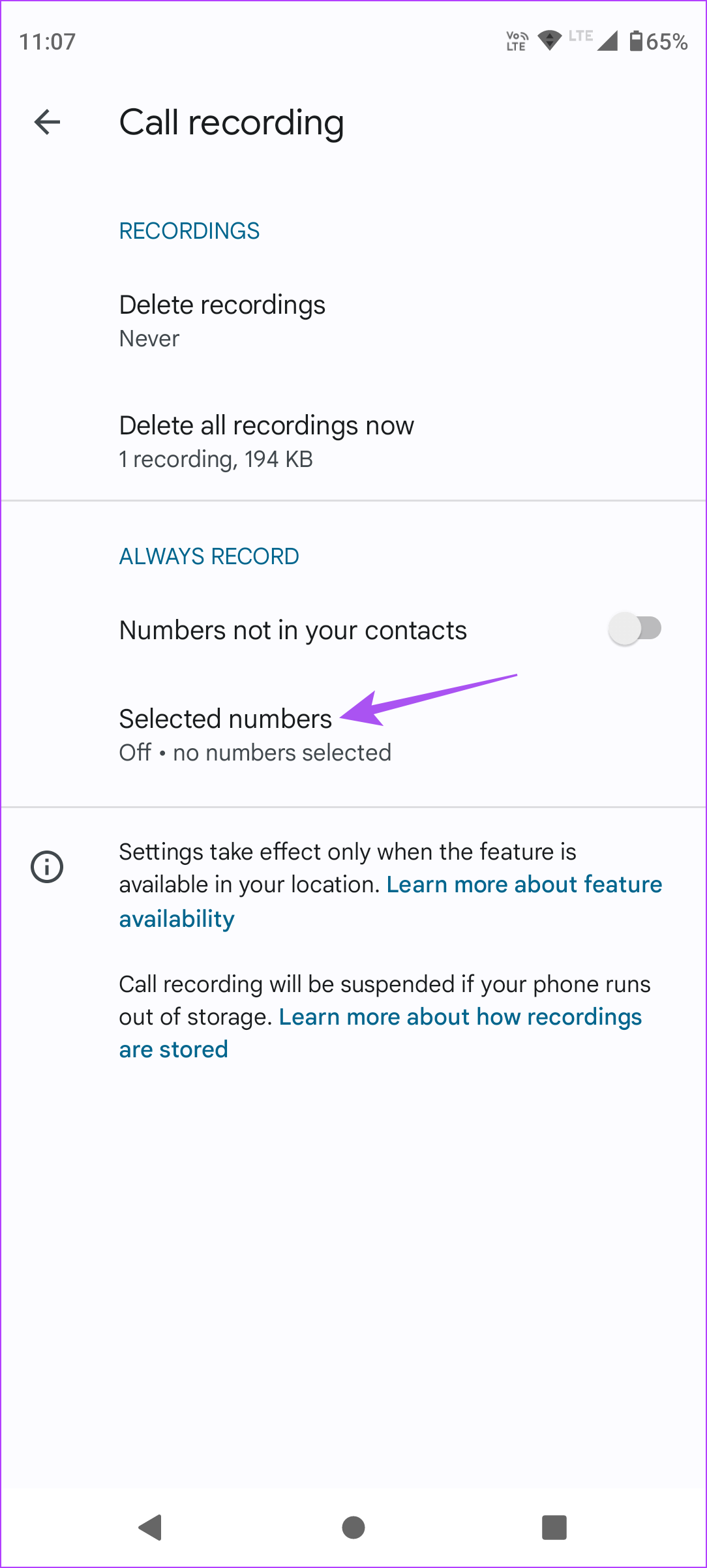 How to Record and Delete Call Recordings on Android illustration 20
