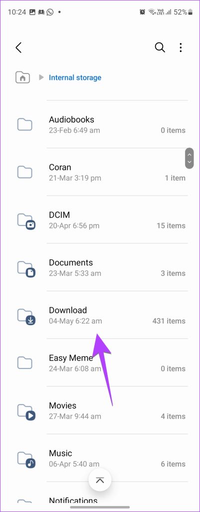 Where to Find Downloads on Samsung Galaxy Phones illustration 14