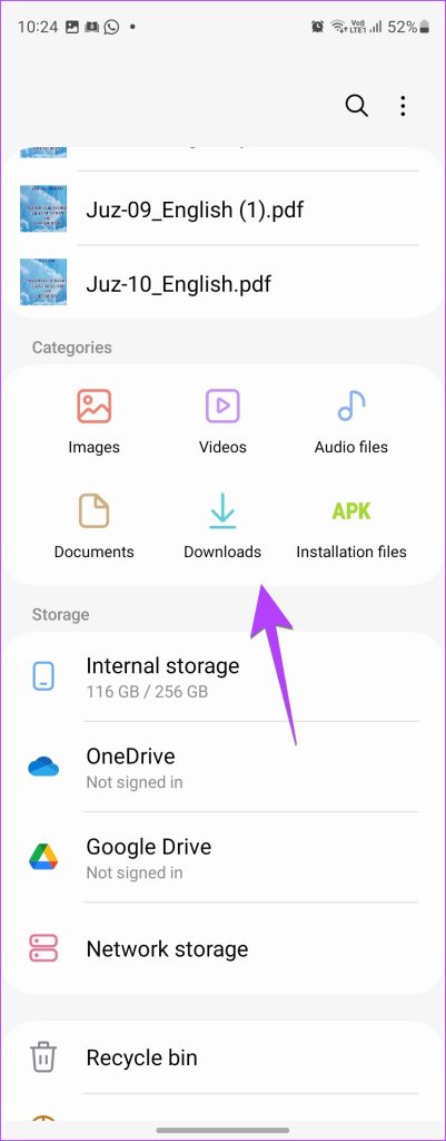 Where to Find Downloads on Samsung Galaxy Phones illustration 10