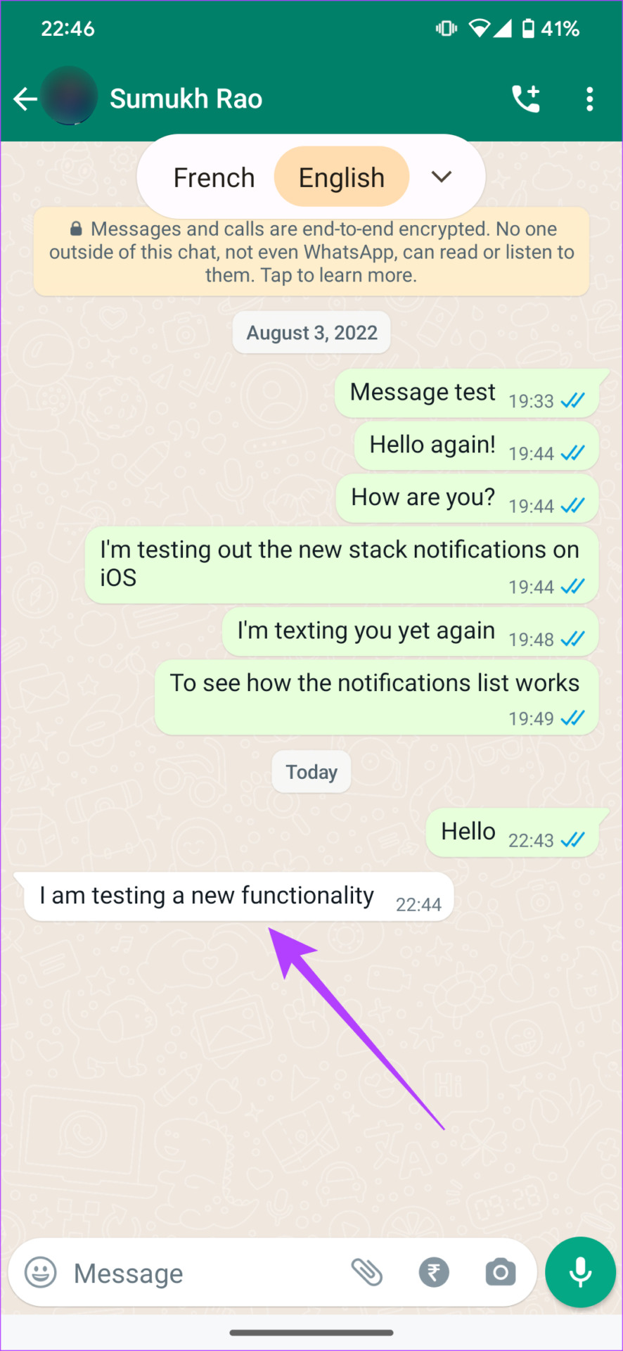 How to Translate WhatsApp Messages on Android and iPhone illustration 47