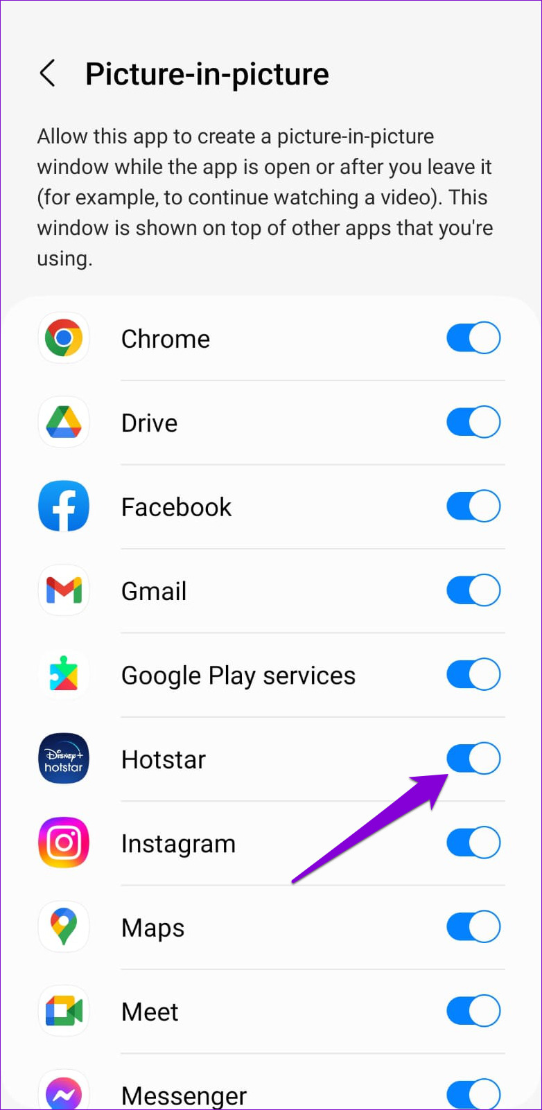 4 Ways to Fix Picture-In-Picture Mode Not Working on Android illustration 17
