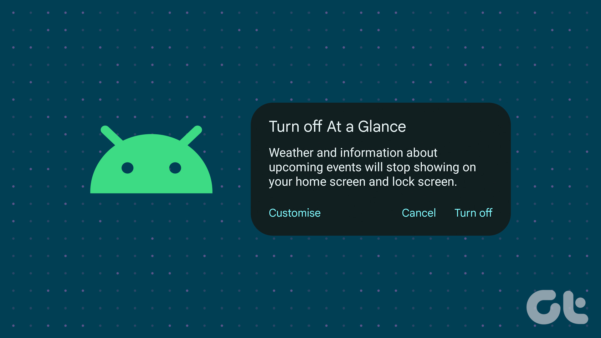 How to Turn off Dynamic Lock Screen (Or Glance) on Android