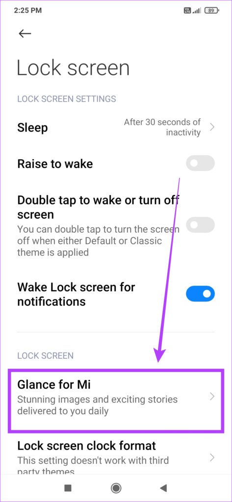 How to Turn off Dynamic Lock Screen (Or Glance) on Android illustration 19