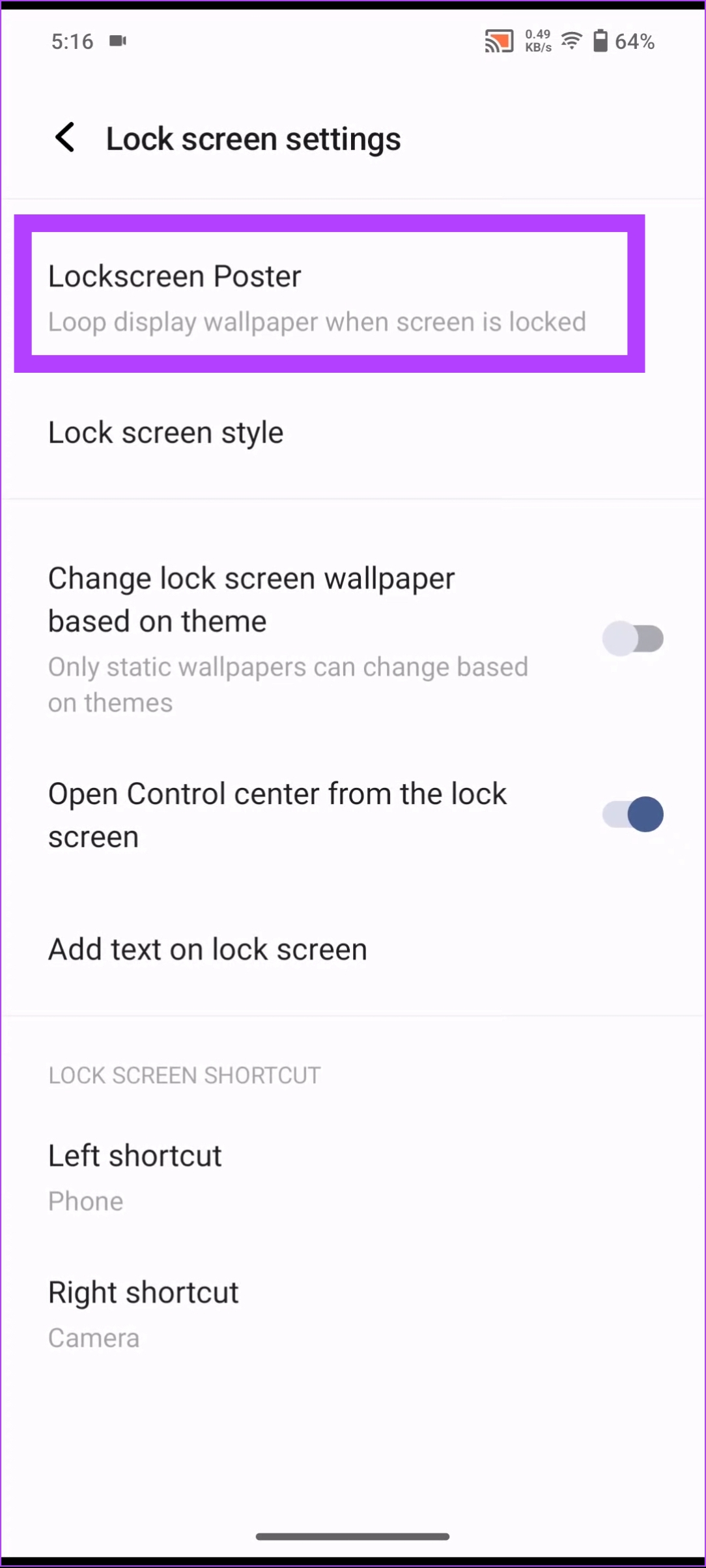 How to Turn off Dynamic Lock Screen (Or Glance) on Android illustration 32