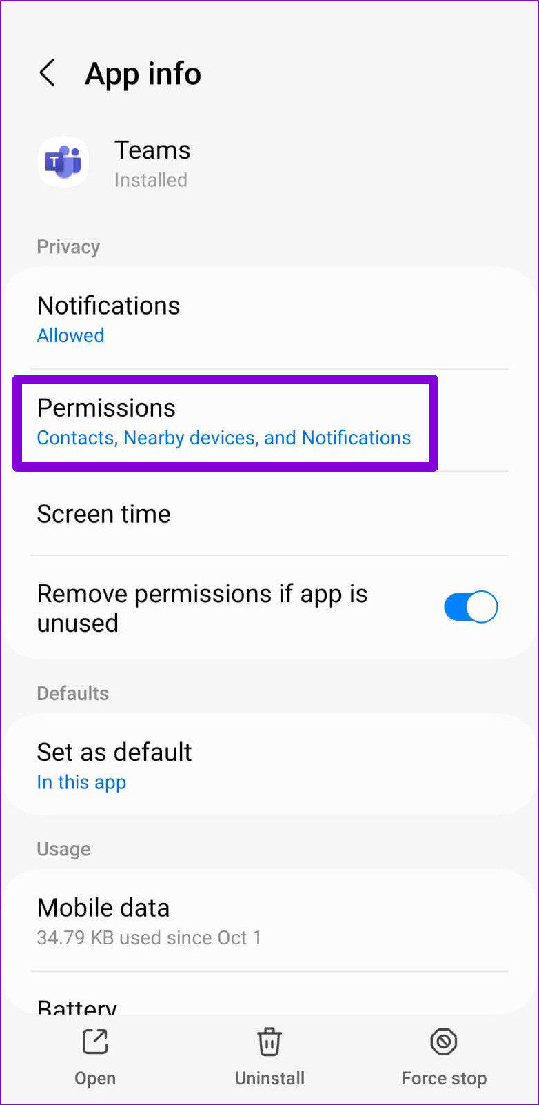 6 Ways to Fix Microsoft Teams App Not Working on Android illustration 13