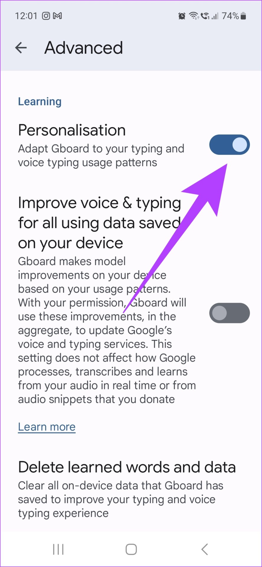 How to Clear Keyboard History on Android Smartphones illustration 17