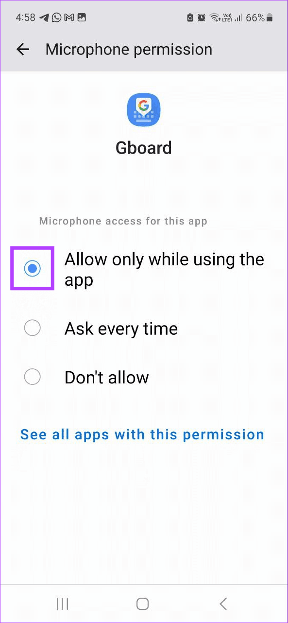 4 Fixes for “No Permission to Enable Voice Typing” on Android illustration 17