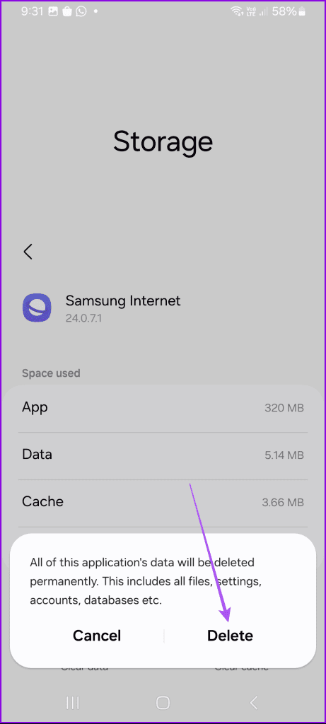 5 Ways to Fix Samsung Internet Browser Keeps Stopping on Android illustration 18