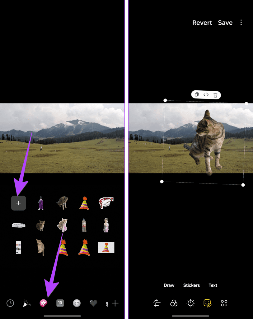 How to Create, Find, Delete, Use, and Send Custom Stickers on Samsung illustration 13