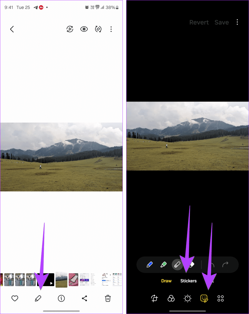 How to Create, Find, Delete, Use, and Send Custom Stickers on Samsung illustration 8