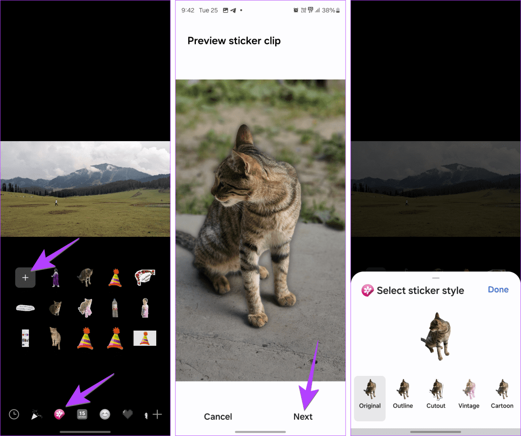 How to Create, Find, Delete, Use, and Send Custom Stickers on Samsung illustration 11