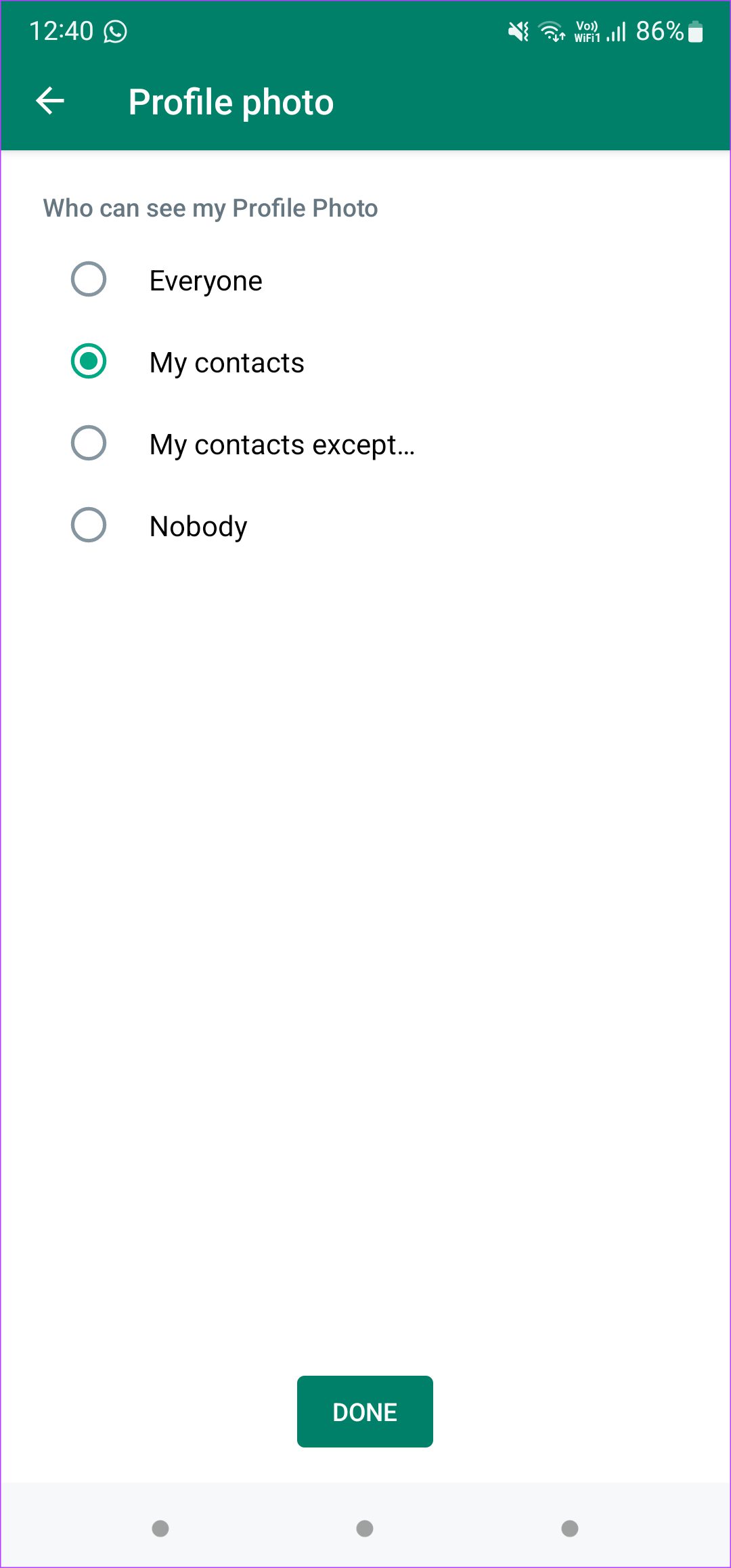 5 Ways to Fix WhatsApp Profile Picture Not Showing illustration 21