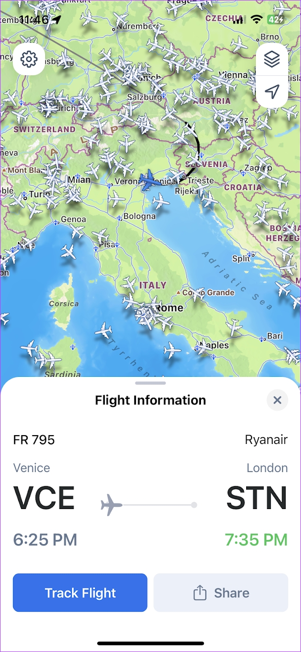 5 Best Flight Tracking Apps for iPhone and Android (Free) illustration 19