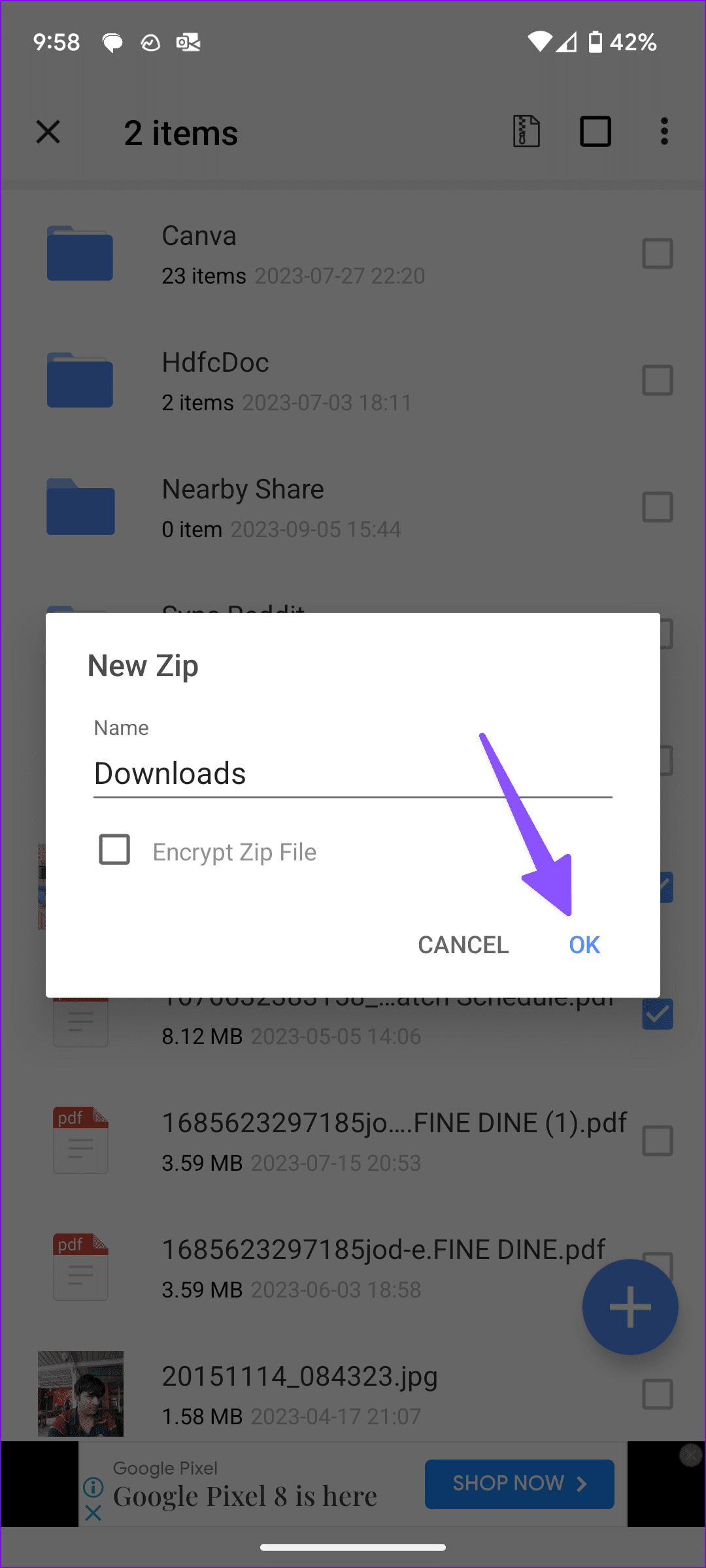 4 Ways to ZIP Files on Android illustration 11