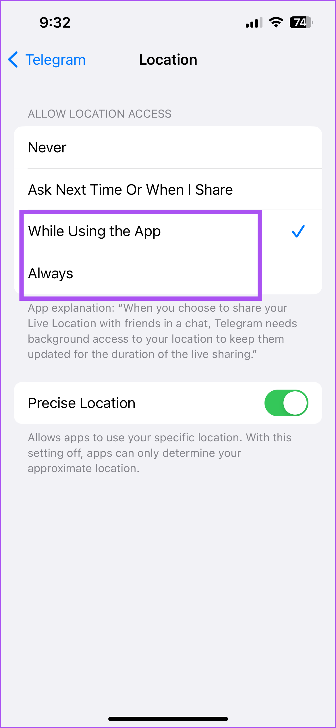 4 Fixes for Telegram Live Location Not Updating on iPhone and Android illustration 15