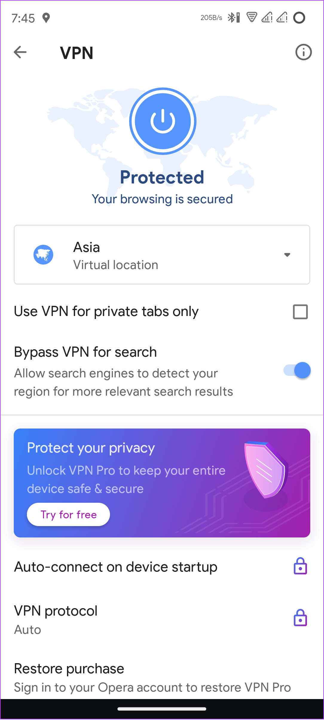 6 Best Browsers With Built-in VPN for Android illustration 12