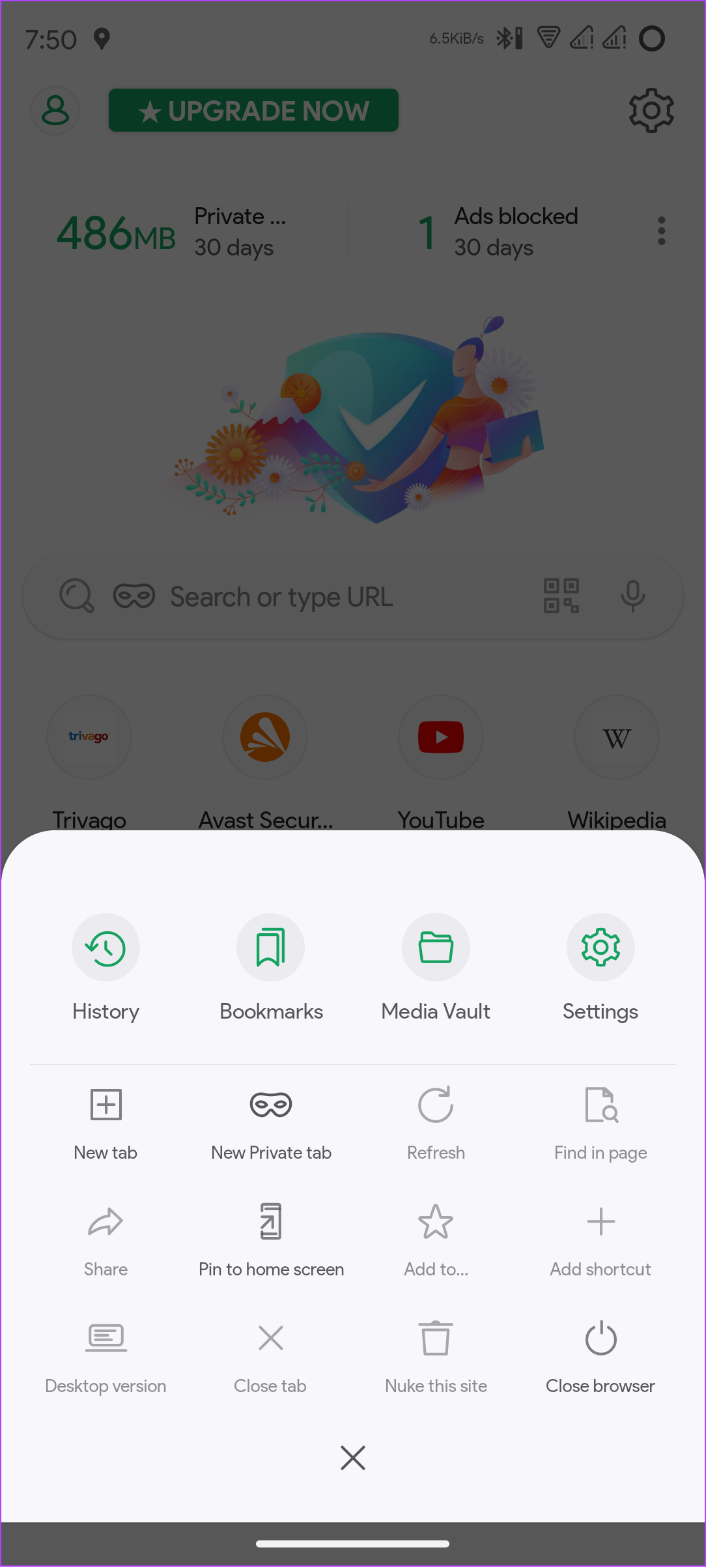 6 Best Browsers With Built-in VPN for Android illustration 60