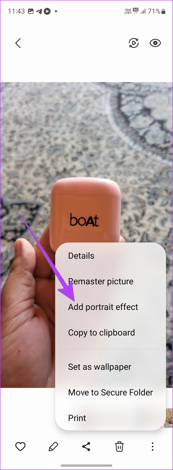 4 Ways to Blur Background or Part of a Picture on Samsung Galaxy Phones illustration 47