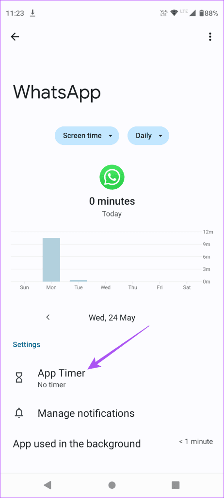 How to Add or Remove App Timer on Android illustration 8